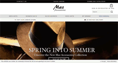 Desktop Screenshot of mazaccessories.com